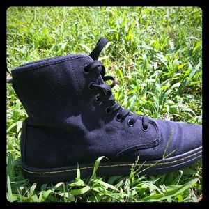 Canvas dr martens sneaker boots